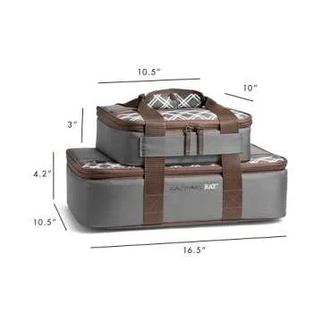 Insulated Casserole Carrier for Potlucks & Picnics