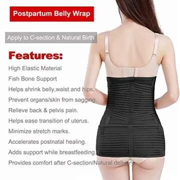 Postpartum Belly Wrap for Comfortable Recovery and Support