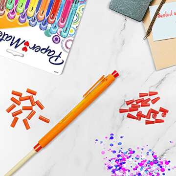 Riomh Epoxy Pen Turner Attachment, Glitter Pen Adapter for Holding Pens on Turner Machine, Sublimation Pens blank Turner Kit to Make Customized Pens (Pen Holder Not Include)