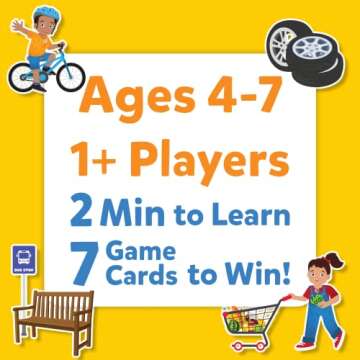 Skillmatics Card Game - Found It Travel, Scavenger Hunt for Kids, Girls, Boys, Fun Family Game, Gifts for Ages 4, 5, 6, 7, Travel Game