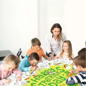 St. Patrick's Day Giant Coloring Posters for Kids
