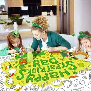 St. Patrick's Day Giant Coloring Posters for Kids