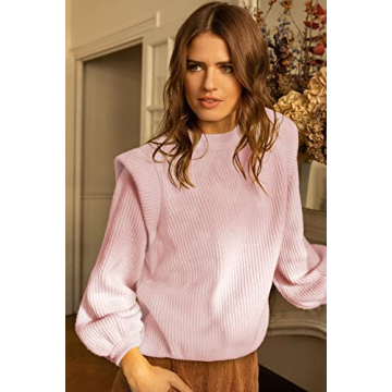 Trendy Striped Long Sleeve Sweater for Women