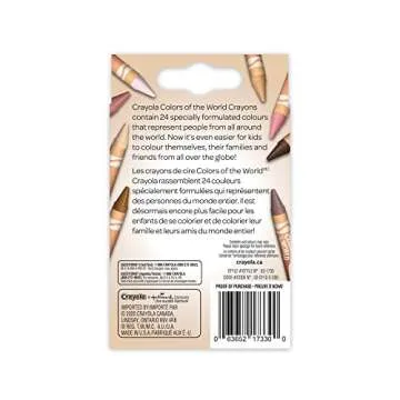 Crayola Colors of The World Skin Tone Crayons, 24 Count