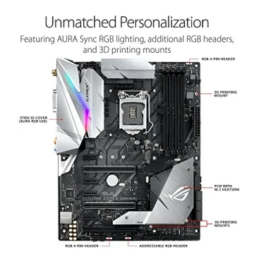 ASUS ROG Strix Z370-E Gaming ATX Motherboard with WiFi
