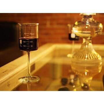Periodic Tableware Laboratory Beaker Wine Glasses (Single Glass)