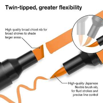 Winsor & Newton ProMarker Brush Set, 6 Count, Rich Tones