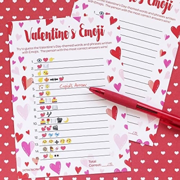 Valentine's Day Emoji Game for Families & Friends