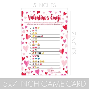 Valentine's Day Emoji Game for Families & Friends