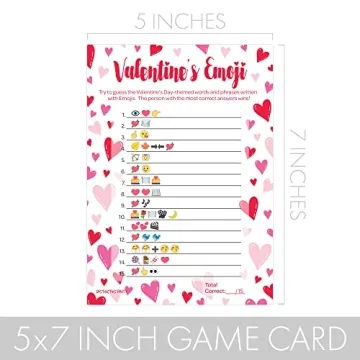 Valentine's Day Emoji Game for Families & Friends