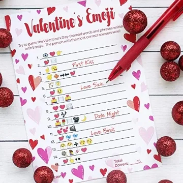 Valentine's Day Emoji Game for Families & Friends