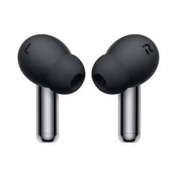 ONEPLUS Buds Pro 3 Wireless Earbuds, Dual Drivers in-Ear Buds, Dual DACs, Dynaudio EQs, Up to 50dB Adaptive Noise Cancellation, Up to 43Hrs Battery (Midnight Opus)