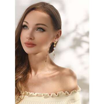 Shop Colorful Crystal Beads Earrings for Trendy Summer Style