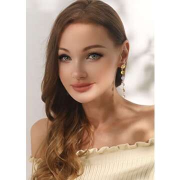 Shop Colorful Crystal Beads Earrings for Trendy Summer Style