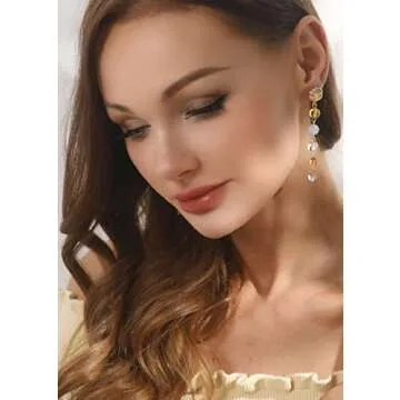 Shop Colorful Crystal Beads Earrings for Trendy Summer Style
