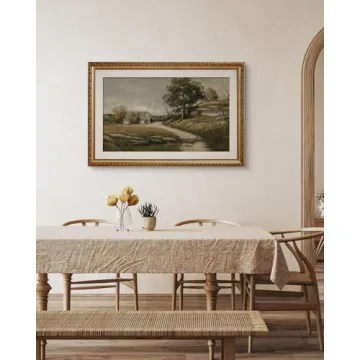 InSimSea Gold Framed Canvas Wall Art - 24x36 Vintage Decor