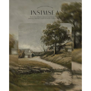 InSimSea Gold Framed Canvas Wall Art - 24x36 Vintage Decor