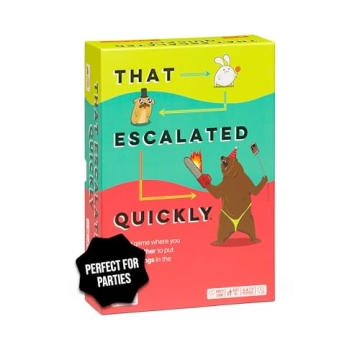 Exploding Kittens That Escalated Quickly Card Game for All Ages