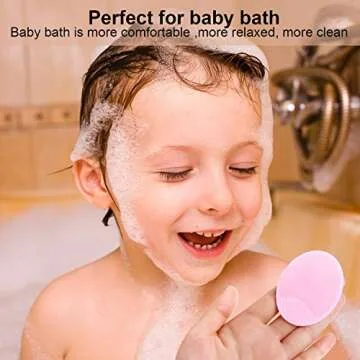 Tatuo 8 Pcs Silicone Face Scrubber Set for Daily Cleansing