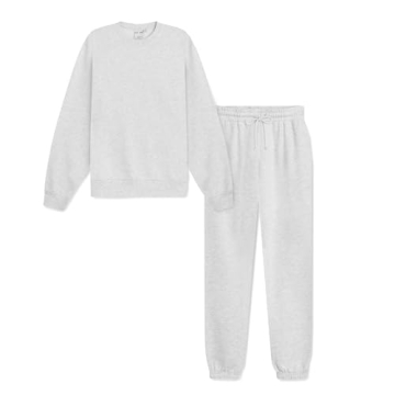 KUT & SO Women’s Essential 2-Piece Tracksuit Set - Heather Gray