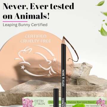 Natural Hypoallergenic Eyeliner for Sensitive Eyes