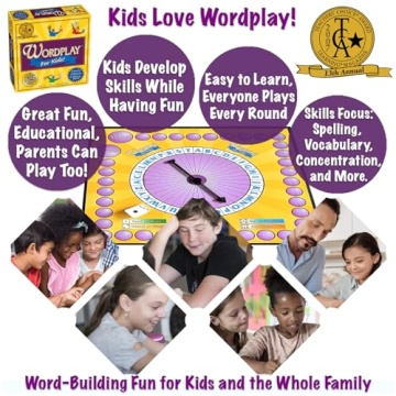 Wordplay for Kids Educational Game Fun for Ages 6 Up