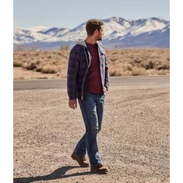 Wrangler Authentics Men's Long Sleeve Waffle Henley, Pumice Stone, 3X-Large