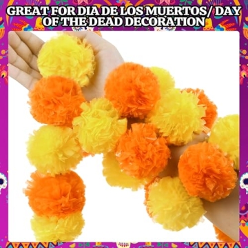 Marigold Garlands - Perfect for Weddings and Parties