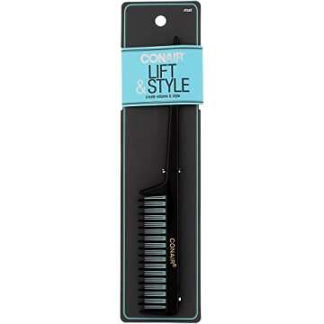Conair Lift & Tease Comb for Effortless Volume and Styling