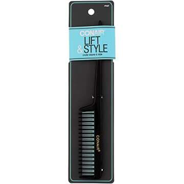 Durable Conair Lift & Tease Comb for Stylish Volume