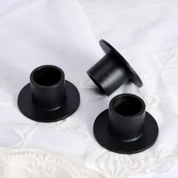 JONERAY 24 PCS Metal Taper Candle Holders for Decor