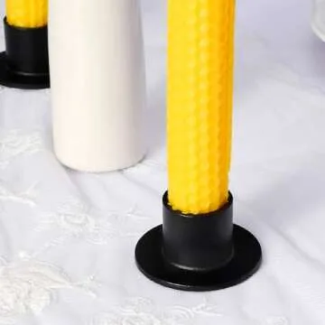 JONERAY 24 PCS Metal Taper Candle Holders for Decor