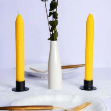 JONERAY 24 PCS Metal Taper Candle Holders for Decor