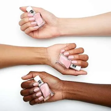 Essie Gel Couture Long-Lasting Nail Polish, 8-Free Vegan, Sheer Pink, Sheer Fantasy, 0.46 fl oz