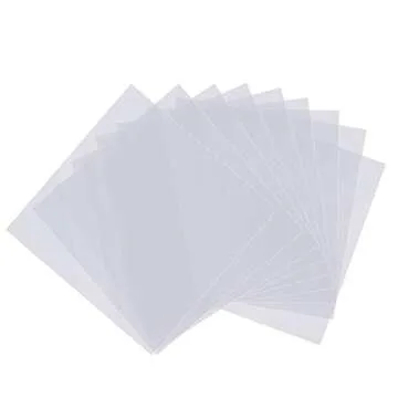 DeELF 9 x 12 Inch Clear Cellophane Bags, 200ct Self-Adhesive Sealing Strip Treat Bags in Bulk, Plastic Cello Bags for Safe Packing Food, Cookies, Candies, Fruits, Clothes and Shirts, 1.6Mil Thickness