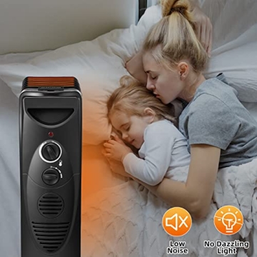 R.W.FLAME Oil Filled Radiator Heater with Safety Features