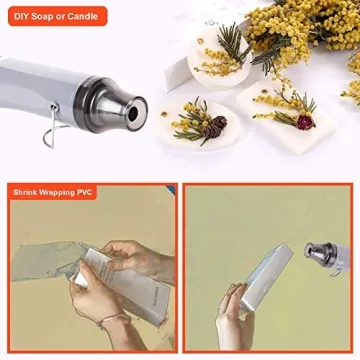 Homidic Mini Handheld Heat Gun - Versatile Crafting Tool