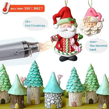 Homidic Mini Handheld Heat Gun - Versatile Crafting Tool