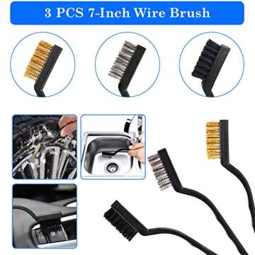 26Pcs Car Detailing Brush Set, Car Detailing Kit, Auto Detailing Drill Brush Set, Car Detailing Brushes, Car Buffing Sponge Pads Kit,Car Accessories,Car Cleaning Tools Kit for Interior,Exterior,Wheels