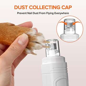 Wnoke Dog Nail Grinder - Safe Pet Grooming Tool