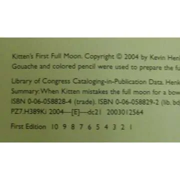 Kitten's First Full Moon Charming Board Book for Toddlers