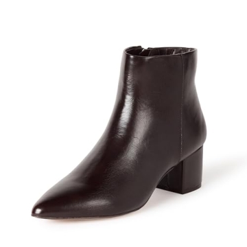 Elevate Your Style with The Drop Women’s Jessi Ankle Boots - Chocolate Brown