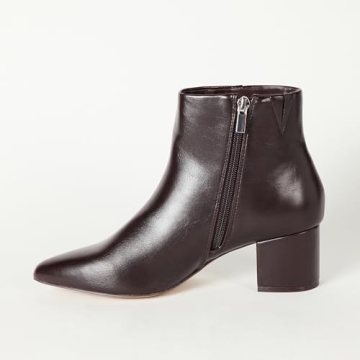 Stylish The Drop Women’s Jessi Side Zip Block Heel Boot