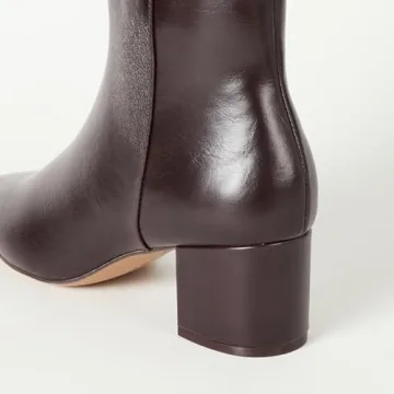 Stylish The Drop Women’s Jessi Side Zip Block Heel Boot