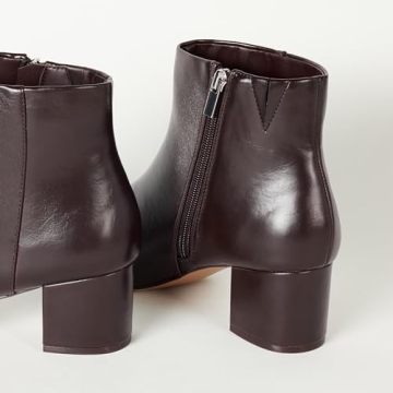 Stylish The Drop Women’s Jessi Side Zip Block Heel Boot