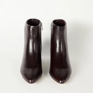 Stylish The Drop Women’s Jessi Side Zip Block Heel Boot