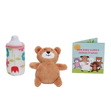 Manhattan Toy Wee Baby Stella Sleepy Time Scents Soft Doll Set, 12",Peach