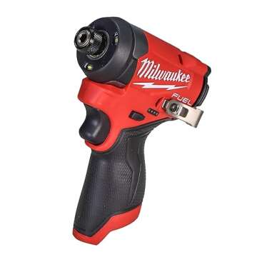 Milwaukee 3453-20 12V Fuel 1/4" Cordless Hex Impact Driver (Bare Tool)