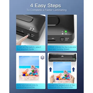 Compact A3 Laminator Machine for Home & Office