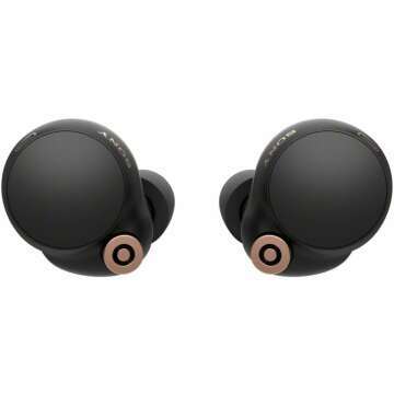 Sony WF-1000XM4 Noise Cancelling Earbuds, Black